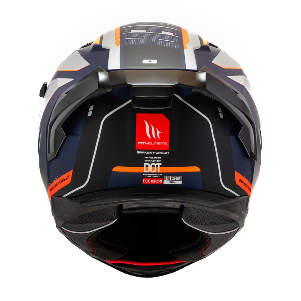 CASCO MT FF128SV BRAKER SV PURSUIT C4 NARANJA MATE