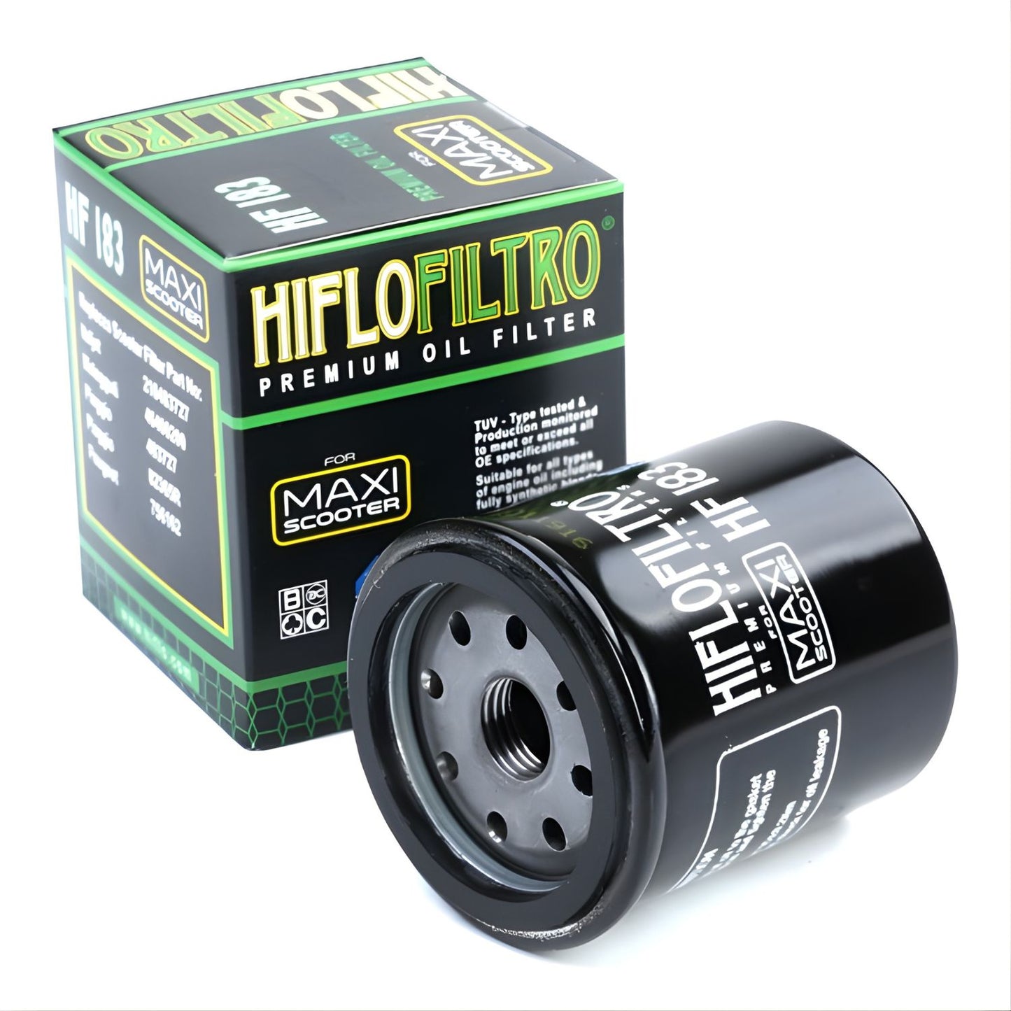FILTRO DE ACEITE – HF183 – HIFLOFILTRO – PIAGGIO VESPA HIFLOFILTRO