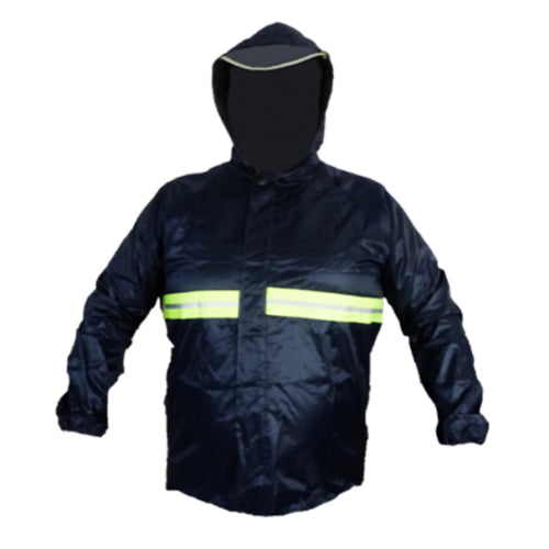 TRAJE IMPERMEABLE PARA LLUVIA REFLECTIVO DE 2 PIEZAS