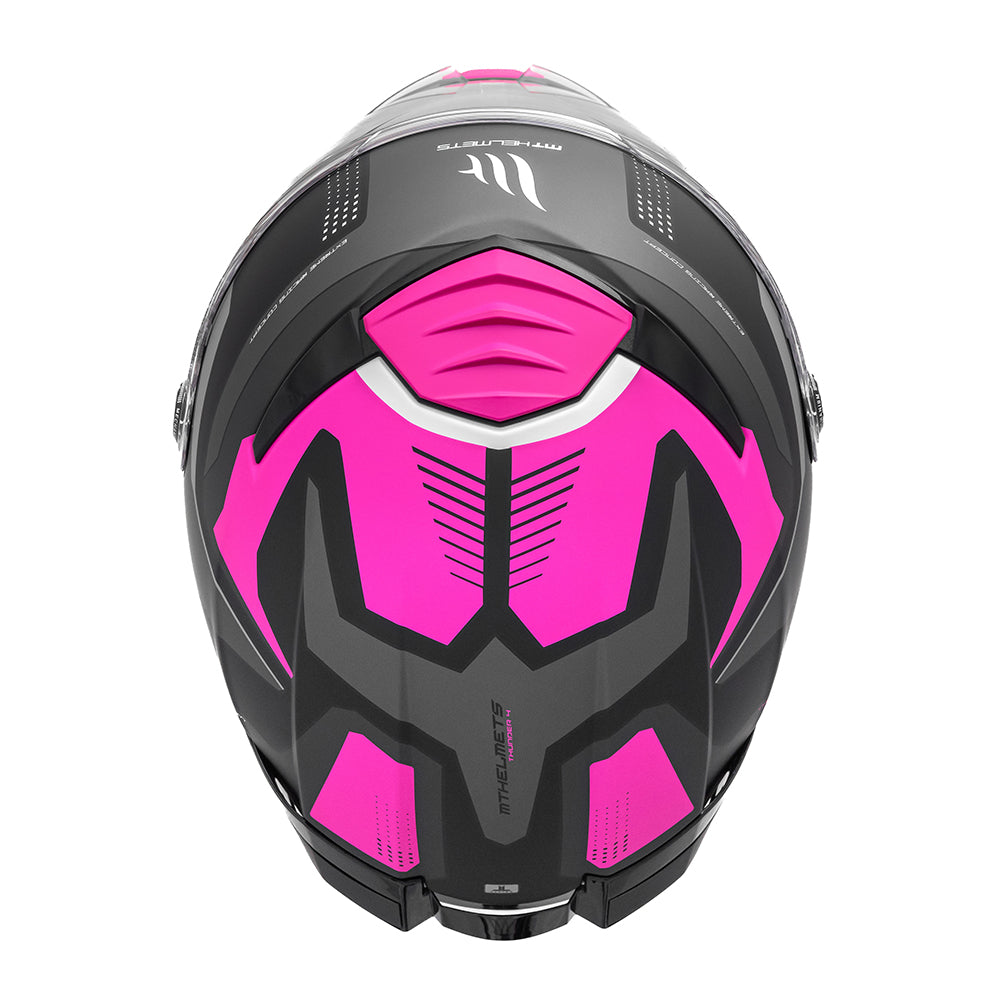 CASCO MT FF118SV THUNDER 4 SV GOBLIN B8 ROSA FLUOR MATE + PINLOCK