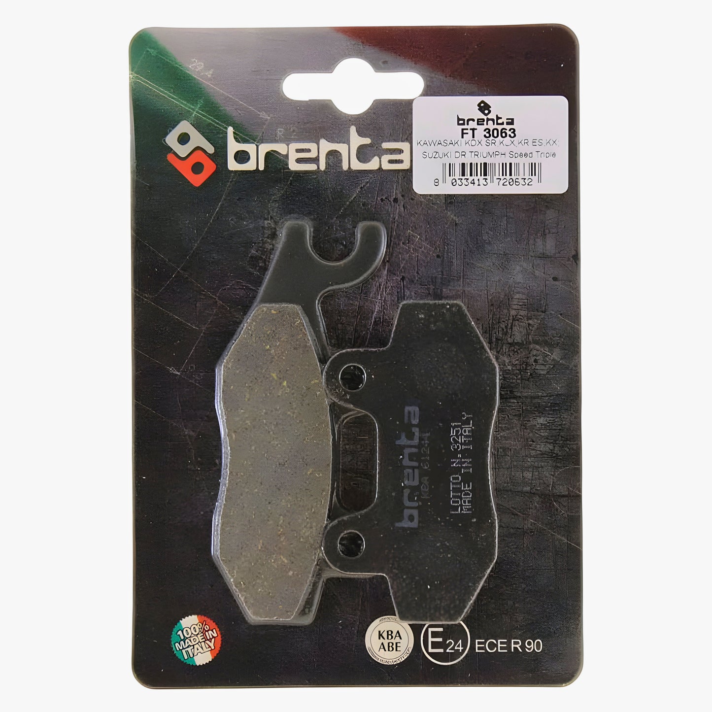 Pastilla de Freno – Kawasaki KLR650 – Delantera – Orgánica – BR3063