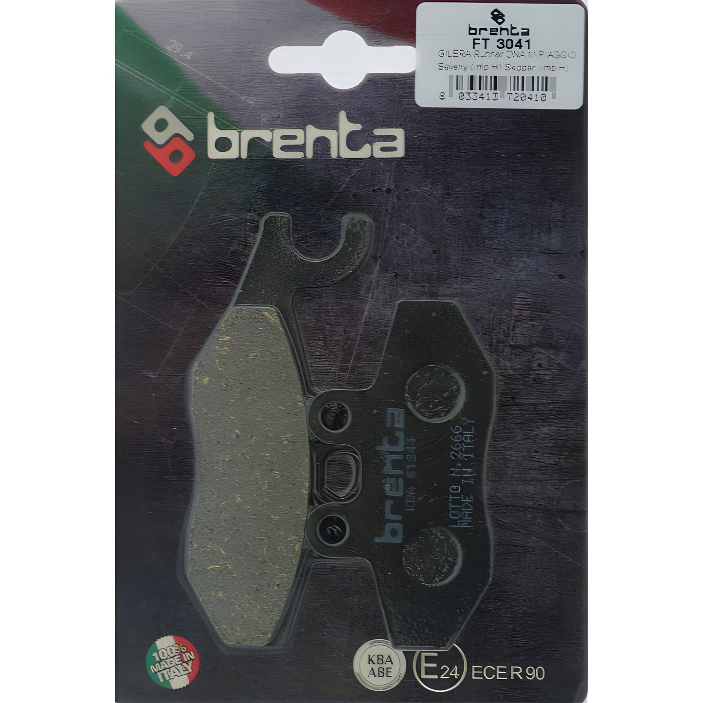 Pastilla de Freno – Orgánica – Gilera Nexus 250 – BR3041 – Brenta