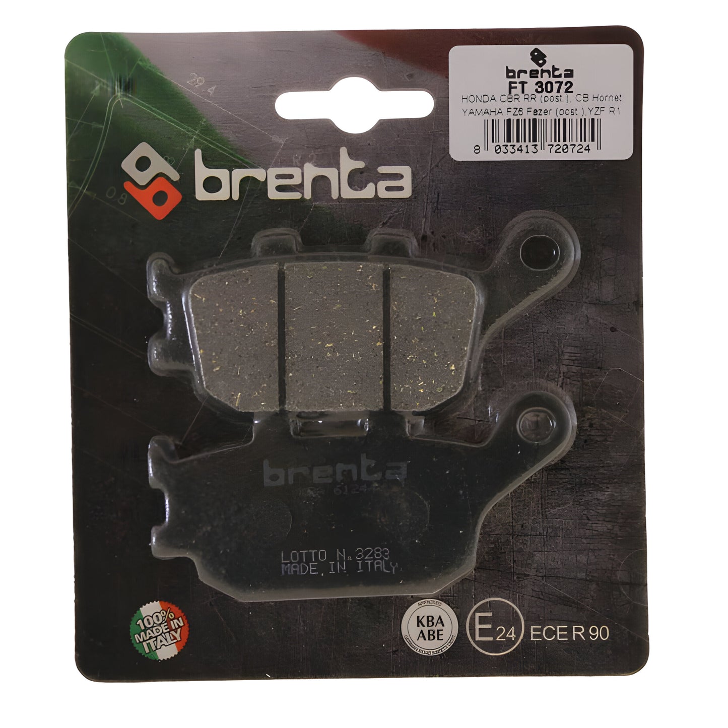 Pastilla de Freno – Orgánica – Suzuki V-Strom 250 – Trasera – BR3072 – Brenta