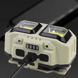 Linterna Led De Cabeza Doble Foco Recargable Y Bateria