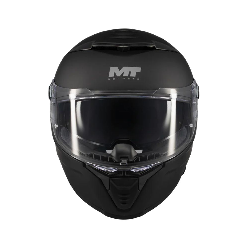 CASCO MT FF118SV THUNDER 4 SV SOLID A1 NEGRO MATE + PINLOCK INCLUIDO