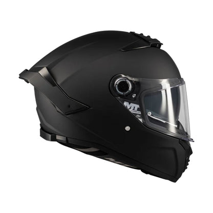CASCO MT FF118SV THUNDER 4 SV SOLID A1 NEGRO MATE + PINLOCK INCLUIDO