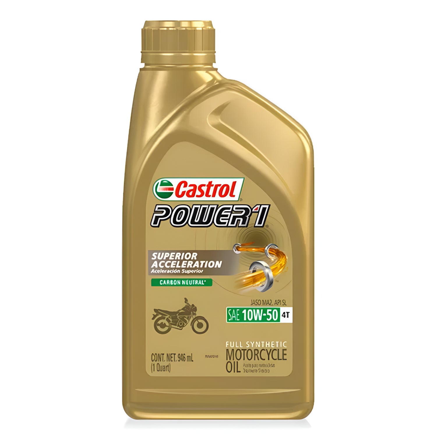 Aceite Castrol Power 1 Full Sintético 10w50 1 Litro