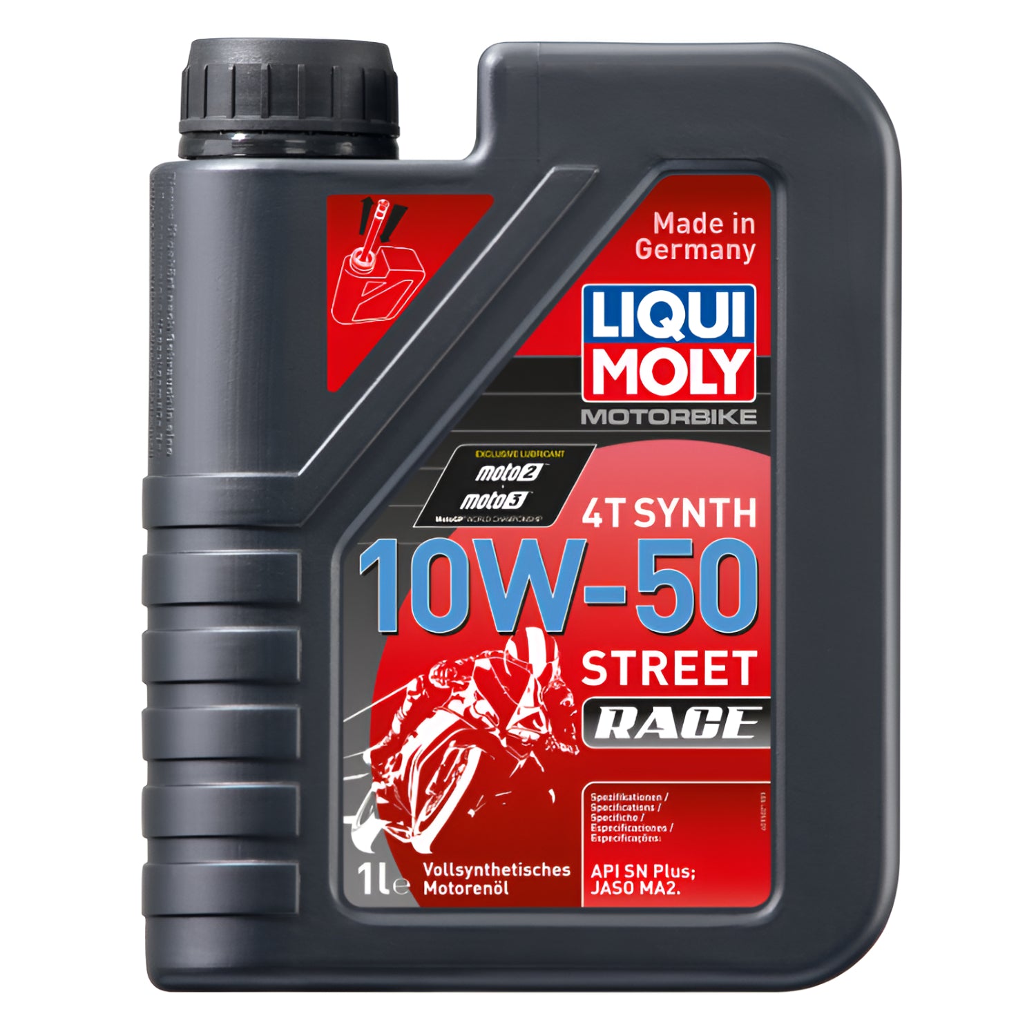 Aceite Liqui Moly Street Race 4T 10W50 1 Litro