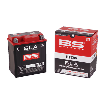 BS BATTERY BTZ8V SLA ACTIVADA 12V 7AH