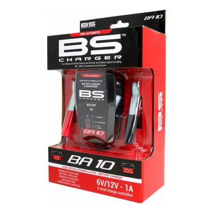 BS BATTERY BA-10 CARGADOR AUTOMÁTICO 6V/12V