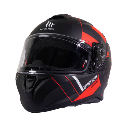 CASCO MT FF106 TARGO VENERIS A4 ROJO MATE