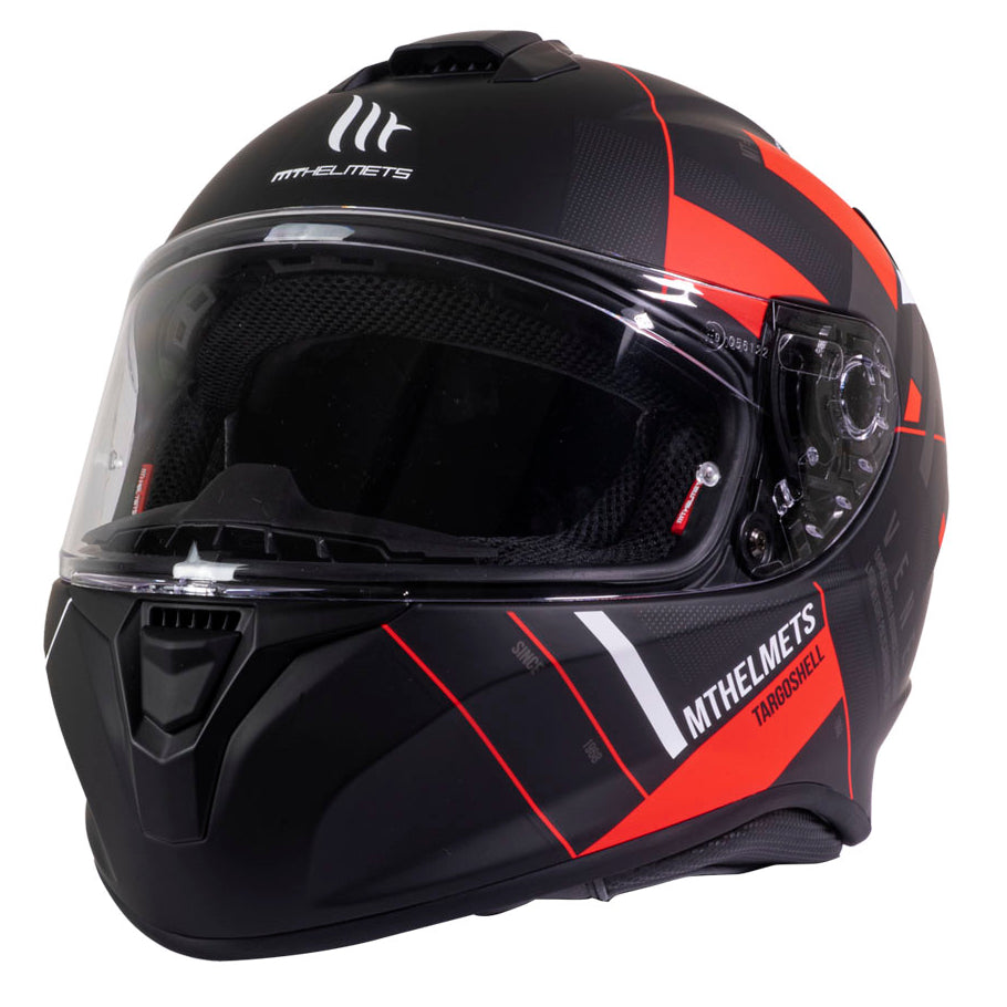 CASCO MT FF106 TARGO VENERIS A4 ROJO MATE