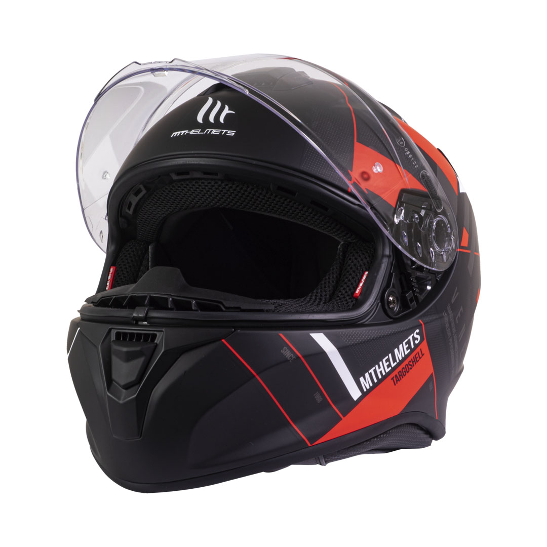 CASCO MT FF106 TARGO VENERIS A4 ROJO MATE