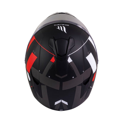 CASCO MT FF106 TARGO VENERIS A4 ROJO MATE