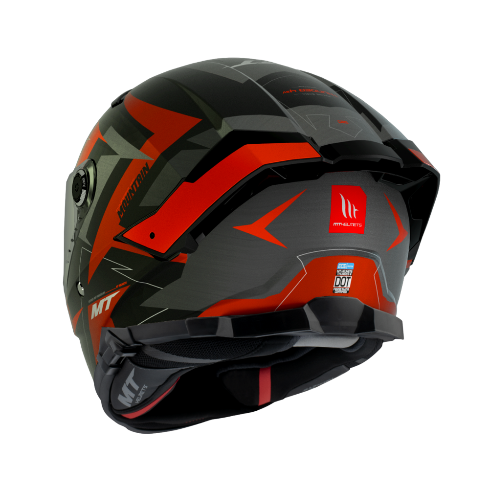 CASCO MT FF118SV THUNDER 4 SV MOUNTAIN C5 ROJO MATE + PINLOCK