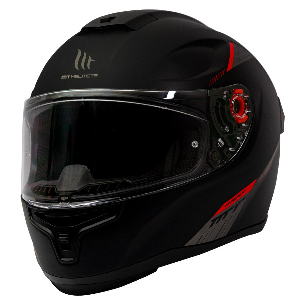 CASCO MT FF118SV THUNDER 4 SV SOLID A1 NEGRO MATE + PINLOCK INCLUIDO