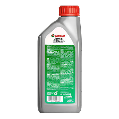 ACEITE CASTROL ACTEVO SEMI SINTÉTICO 20W-50 1L