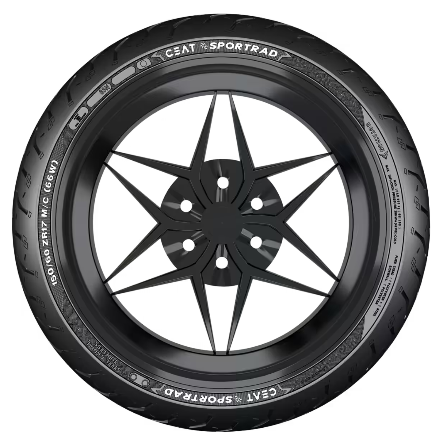 CEAT SPORTRAD 140/60R-17 TL 63H
