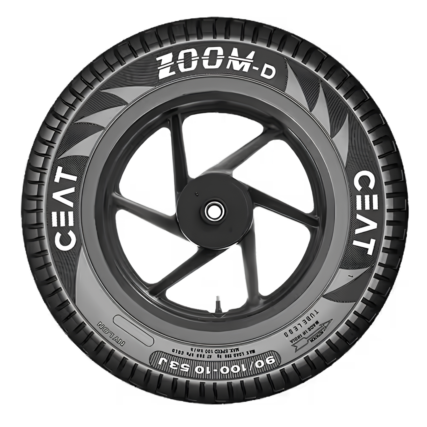 CEAT ZOOM D 90/100-10 TL 53J