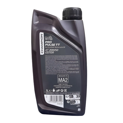 ACEITE CHAMPION PROPULSE FULL SINTÉTICO 20W50 1 LITRO