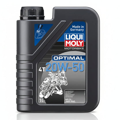 ACEITE LIQUI MOLY MOTORBIKE STREET MINERAL 20W-50 1L