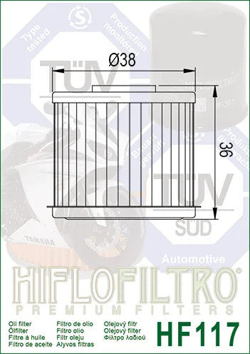 FILTRO DE TRANSMISION HIFLOFILTRO HONDA NC750