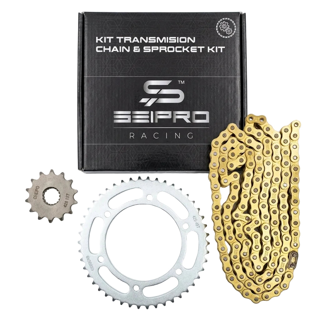 KIT DE TRANSMISION SEIPRO FZ 25 / FAZER 250 46D 14D C DORADA RACING