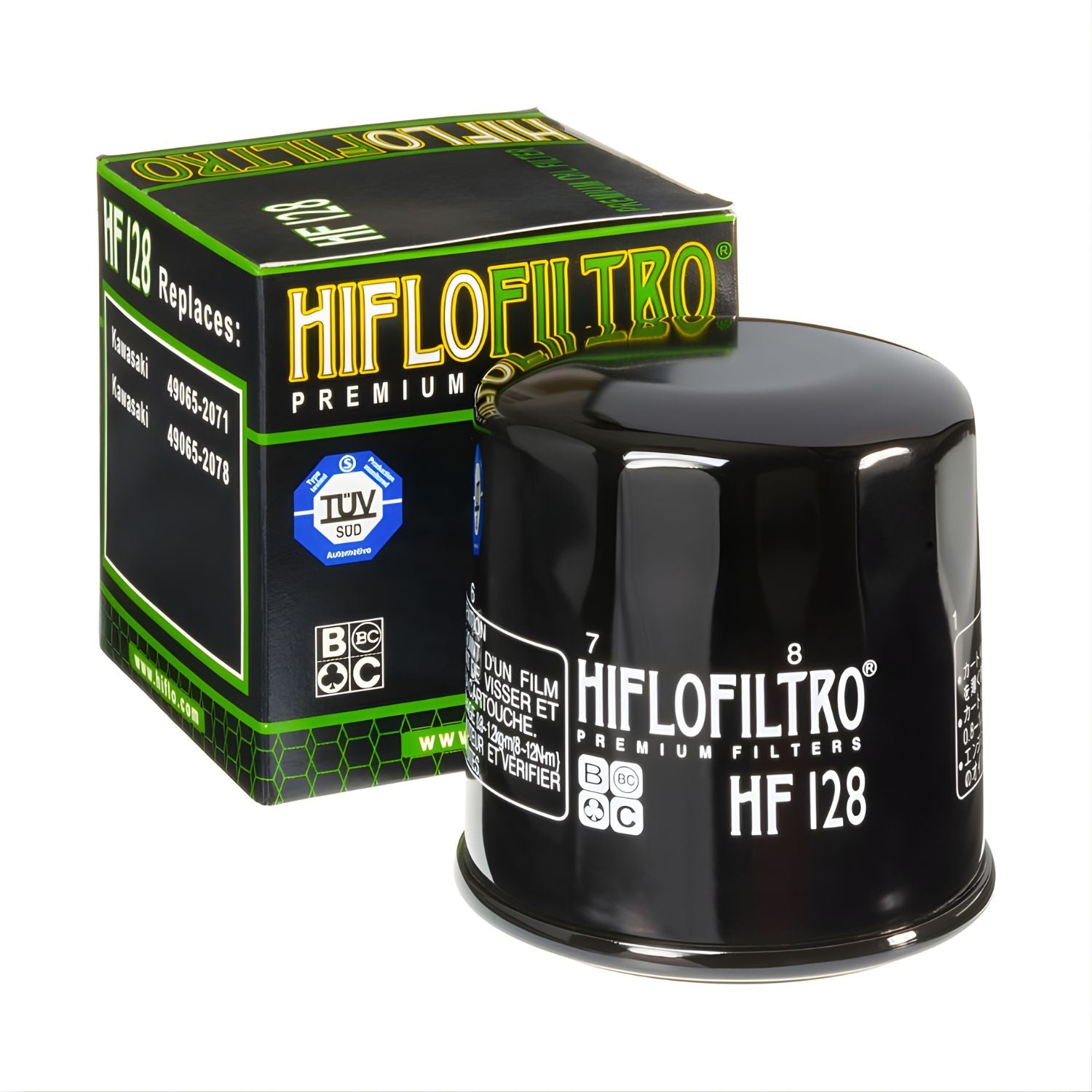 FILTRO DE ACEITE – HF128 – HIFLOFILTRO – KAWASAKI MULE