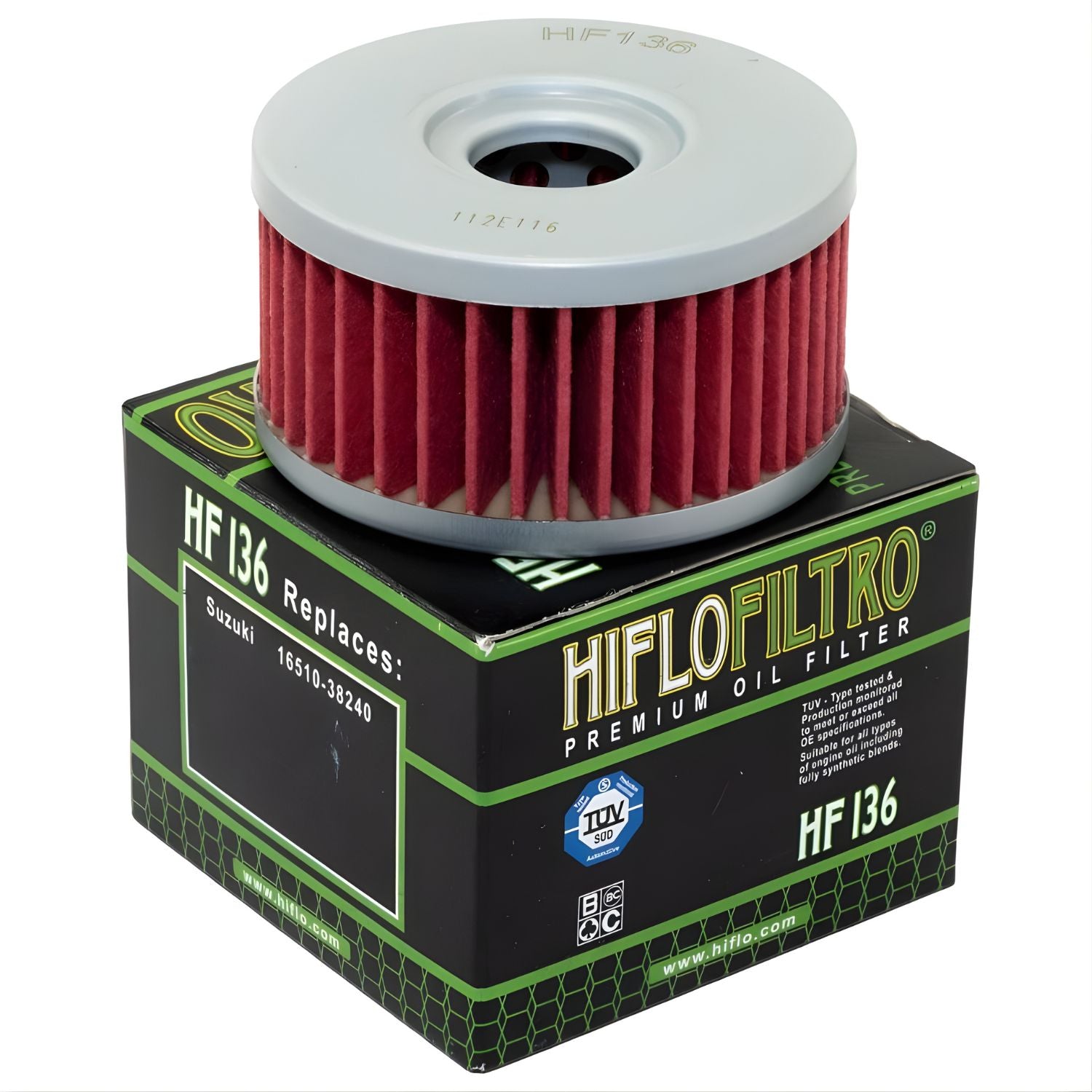 FILTRO DE ACEITE  DR250  HIFLOFILTRO HF136