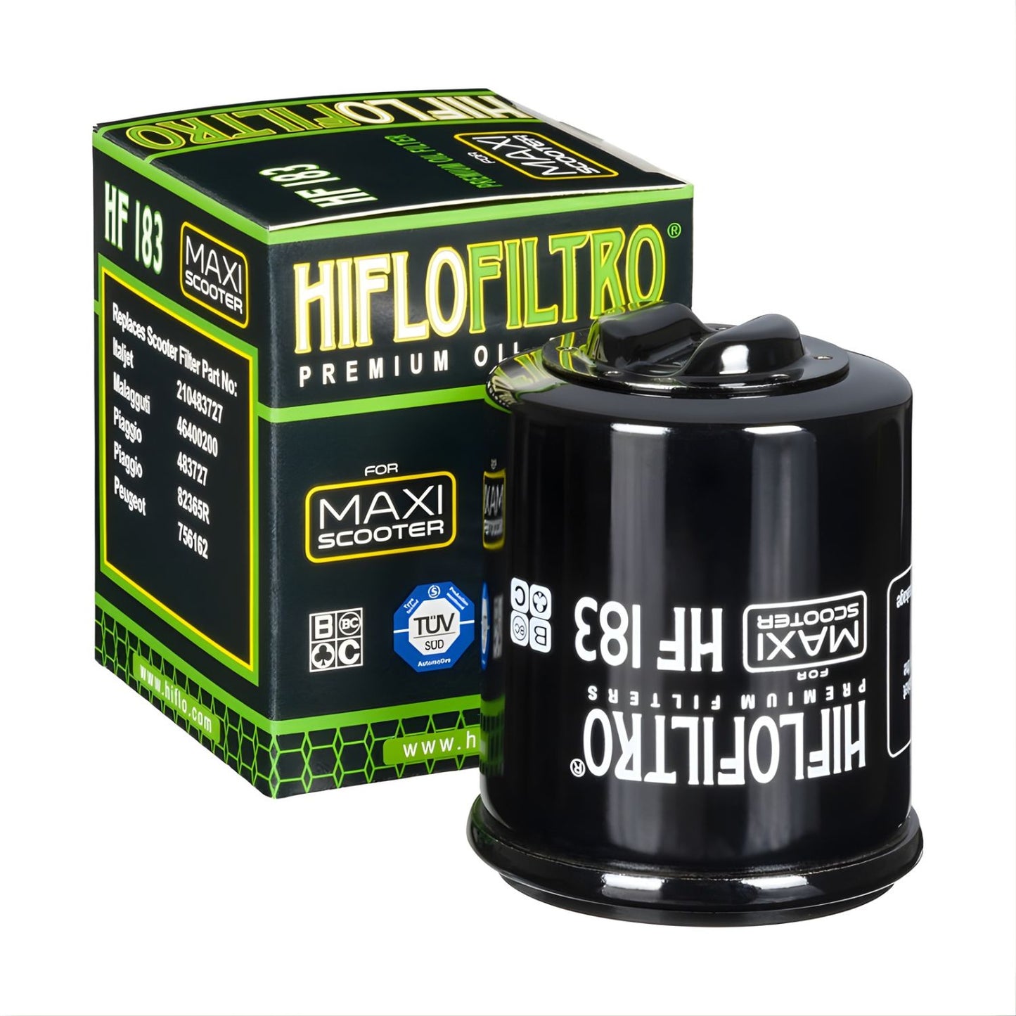 FILTRO DE ACEITE – HF183 – HIFLOFILTRO – PIAGGIO VESPA HIFLOFILTRO