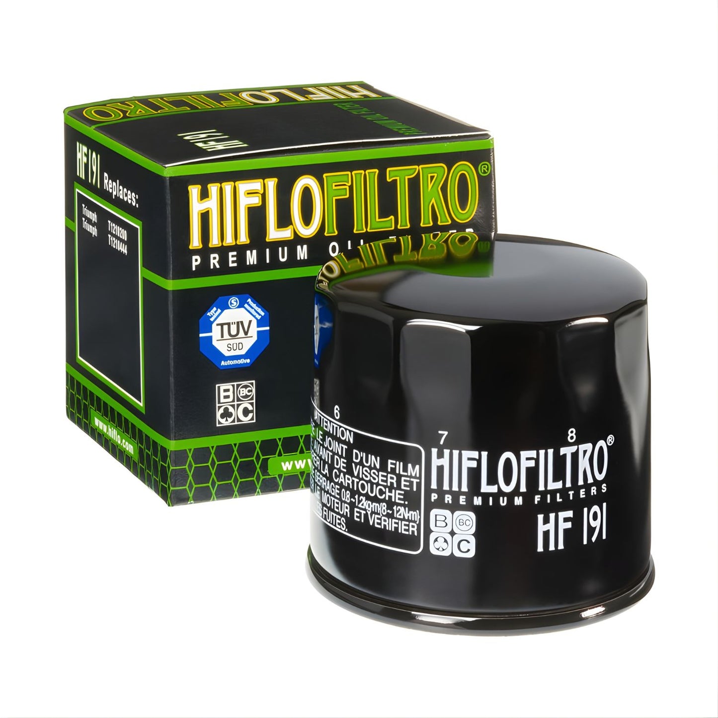 FILTRO DE ACEITE – HF191 – HIFLOFILTRO – BENELLI 500 LEONCINO HIFLOFILTRO