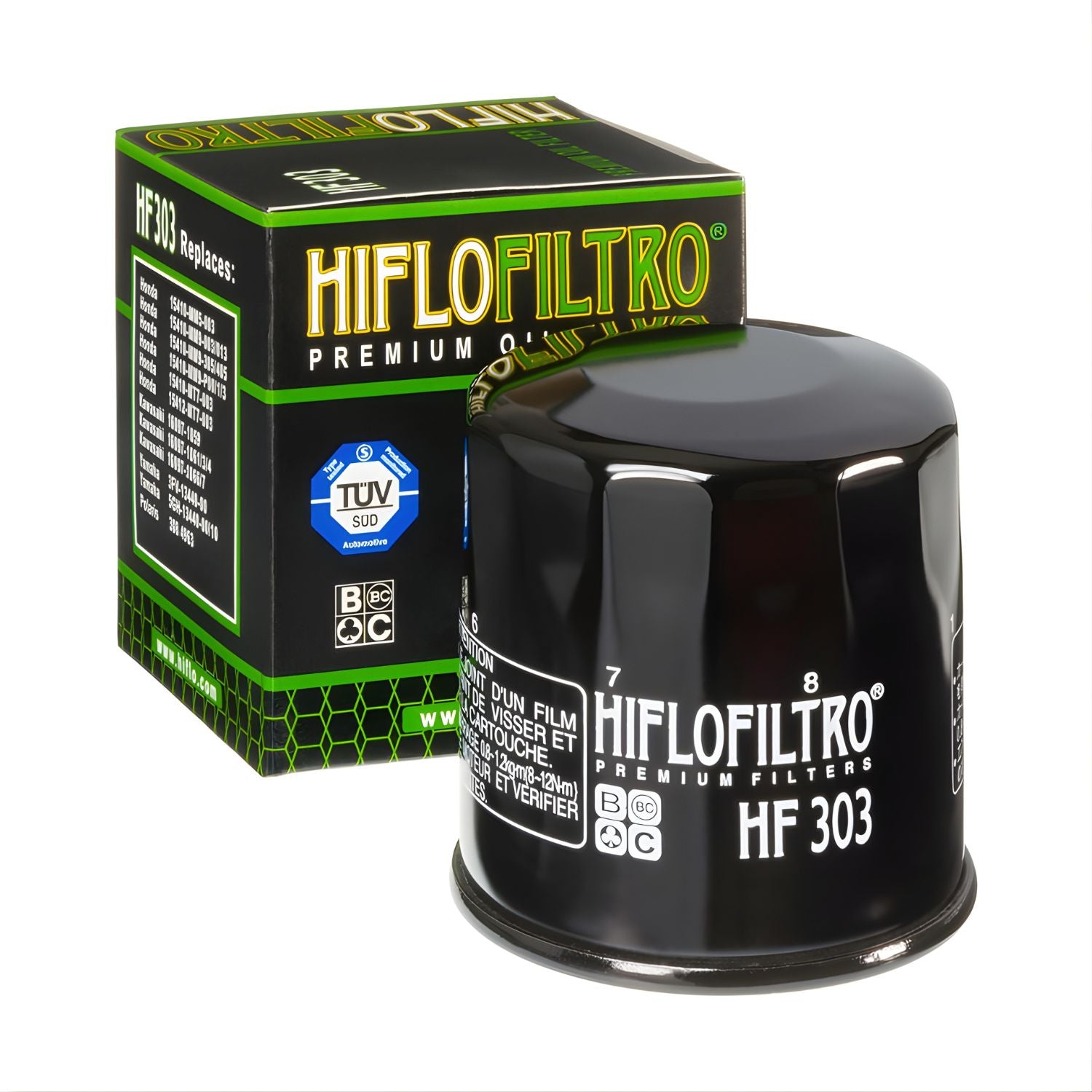 FILTRO DE ACEITE- HIFLOFILTRO HF 303 HONDA CBR 1000 RR