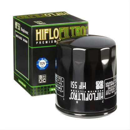 FILTRO DE ACEITE – HF551 – HIFLOFILTRO MOTO GUZZI