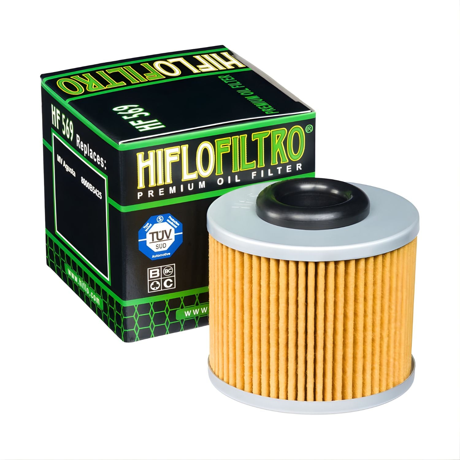 FILTRO DE ACEITE HF569 MV AGUSTA F3 HIFLOFILTRO
