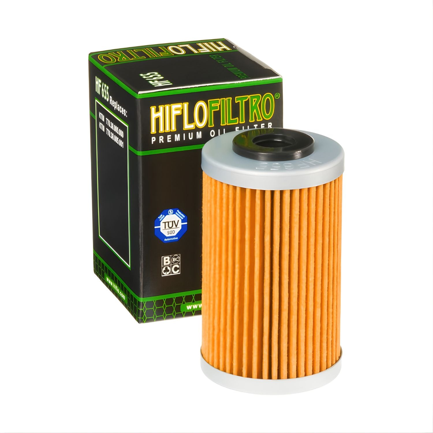 ,FILTRO DE ACEITE  - HIFLOFILTRO - HF 655 - KTM 690 - HIFLOFILTRO