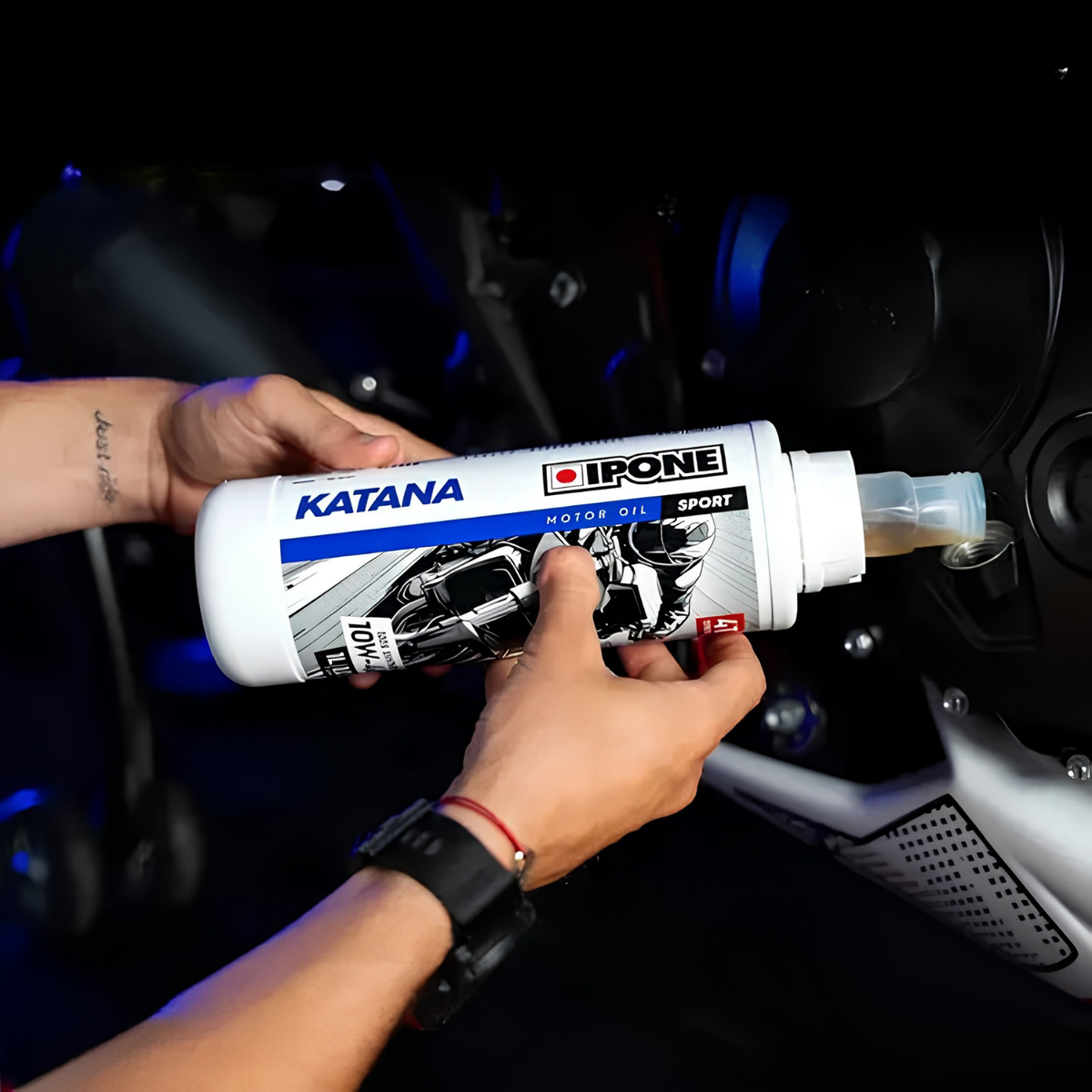 ACEITE 4T IPONE KATANA 10W-50 1L 100% SINTETICO