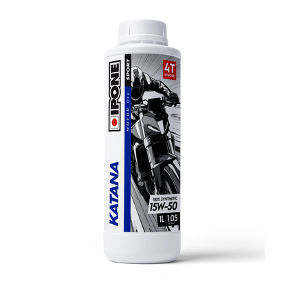 ACEITE IPONE KATANA 4T 15W-50 1L 100%  SINTÉTICO