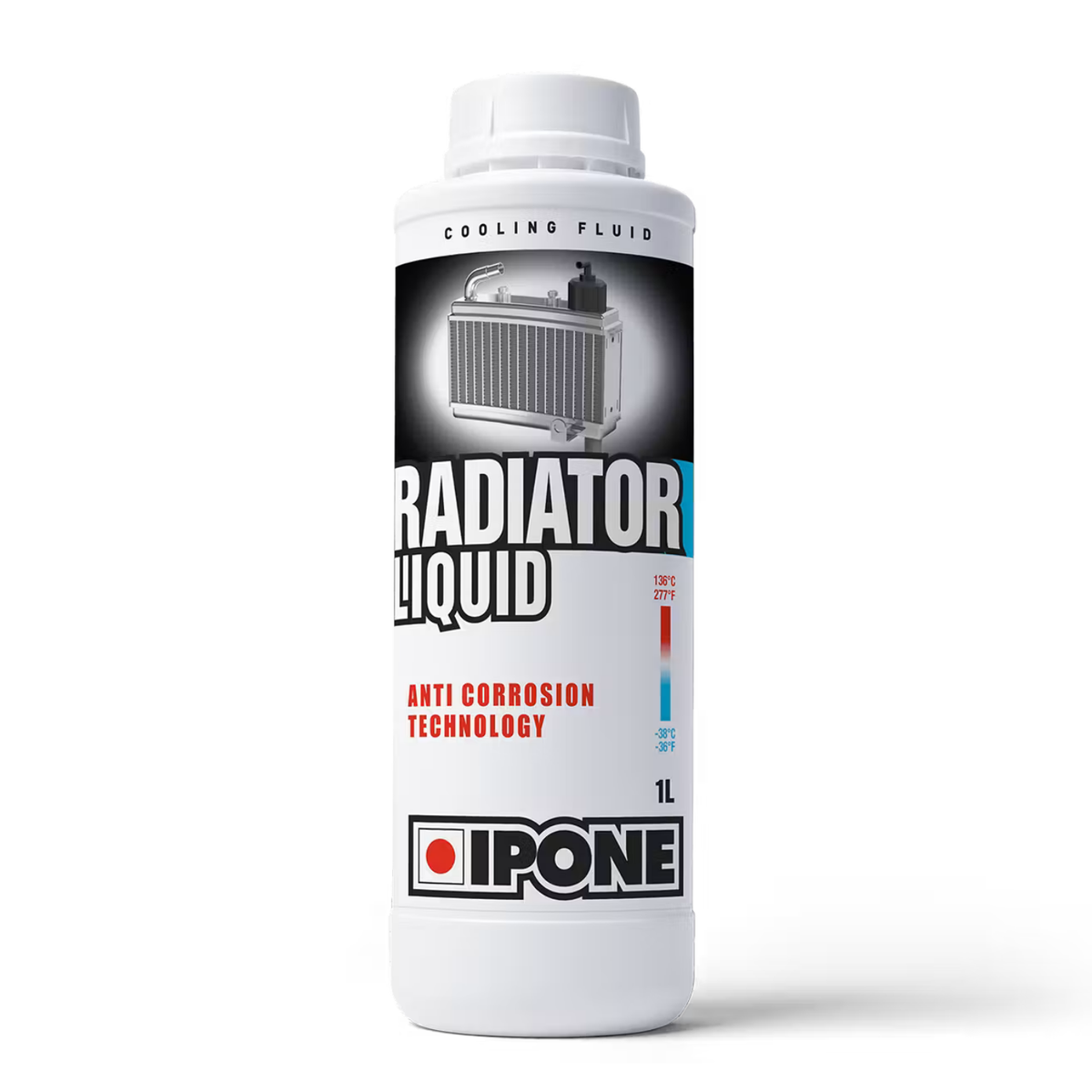REFRIGERANTE COOLANT IPONE LIQUIDO AZUL 1L
