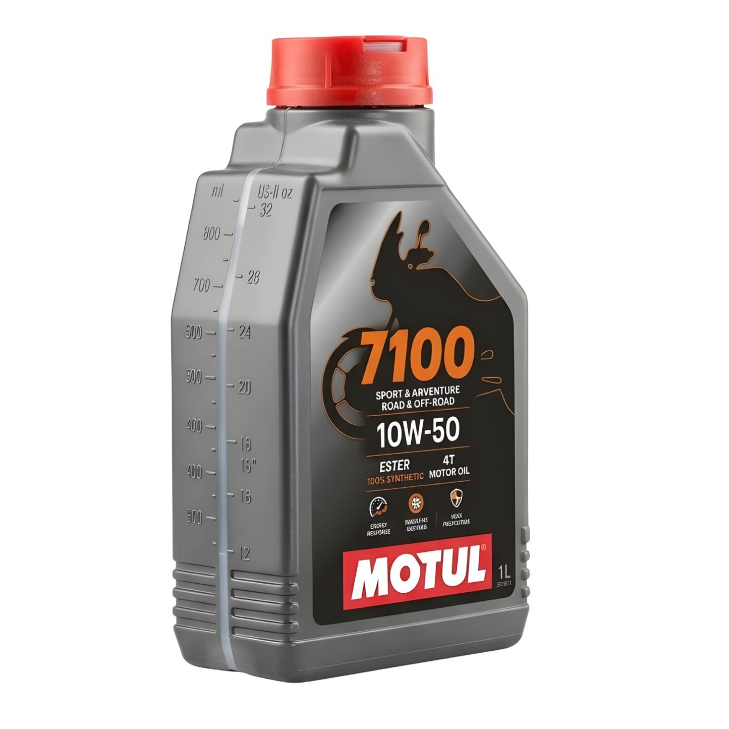 PACK 3 ACEITES MOTUL 7100 FULL SINTÉTICO 10W50 4T 1 LITRO