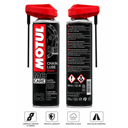 LUBRICANTE DE CADENA C2 MOTUL SPRAY