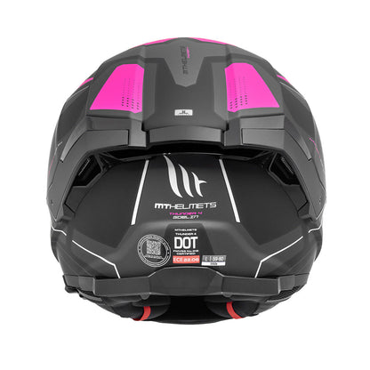 CASCO MT FF118SV THUNDER 4 SV GOBLIN B8 ROSA FLUOR MATE + PINLOCK