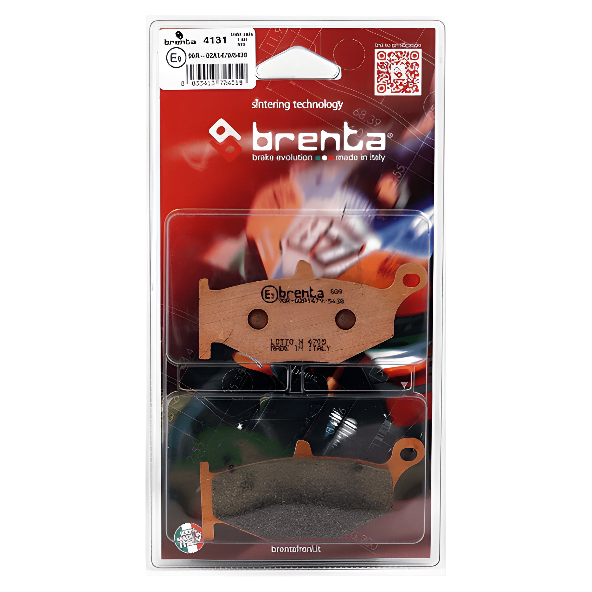 Pastilla Sinterizada BRENTA – Tras. Suzuki V-Strom 1000 – BR4131
