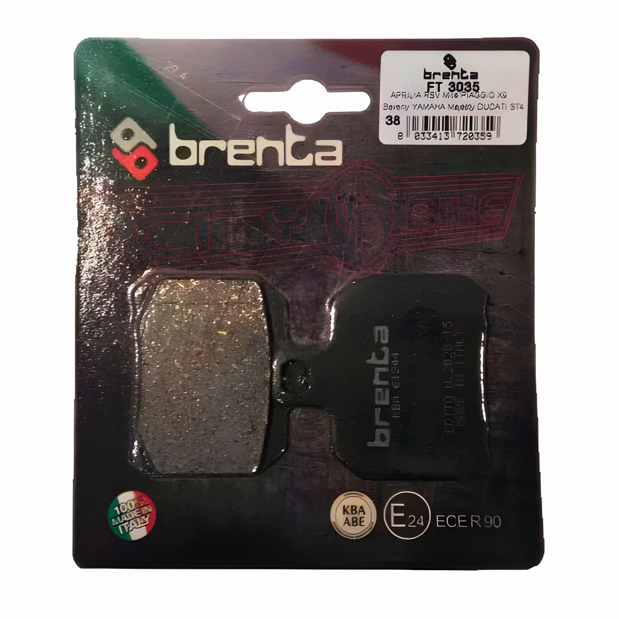 Pastilla de Freno – Aprila RSV4 – Trasera – Organica – BR3035