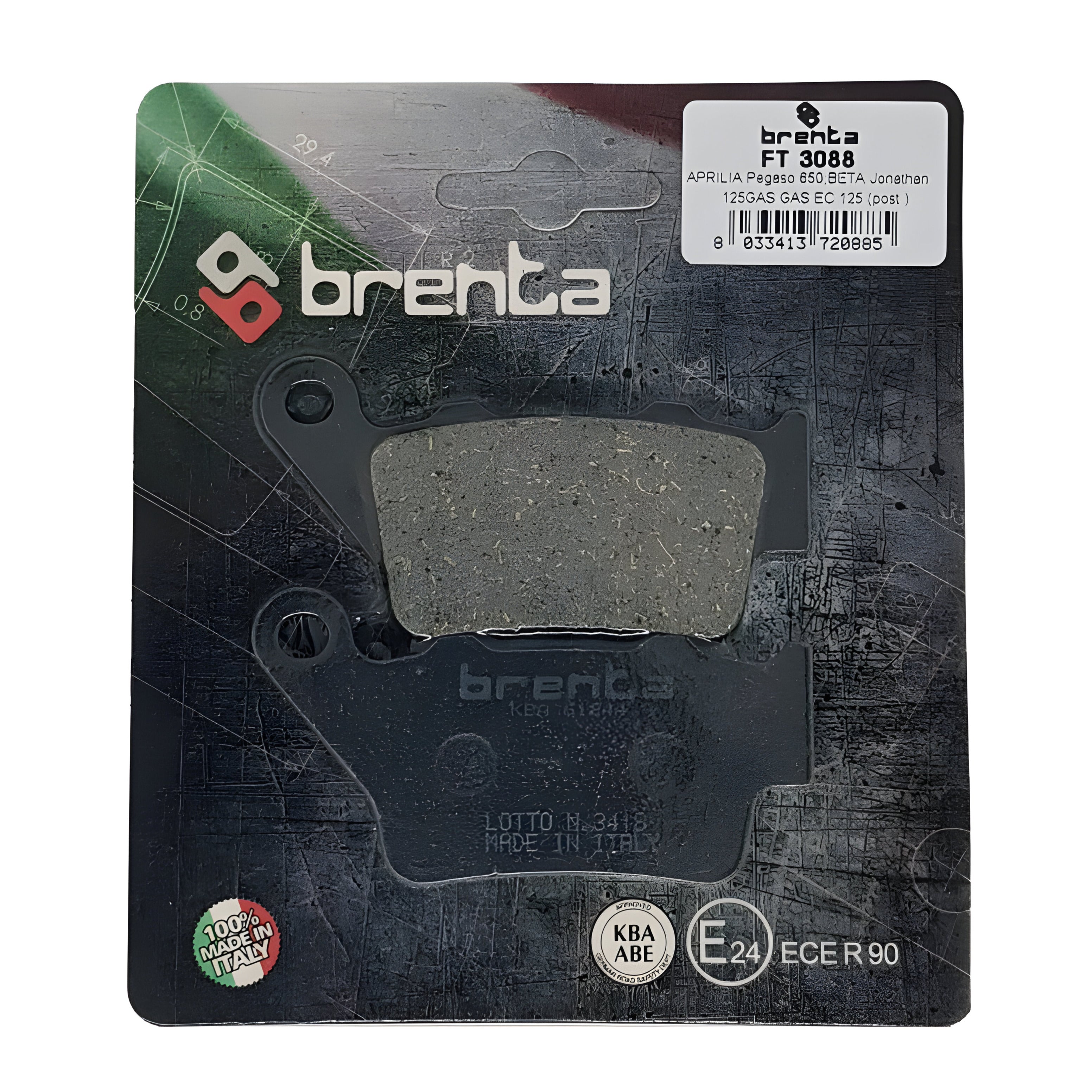 Pastilla de Freno – BMW 310GS – Trasera – Organica – BR3088