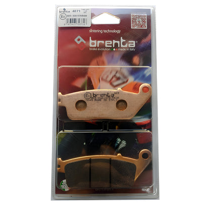 Pastilla de Freno – Honda Cb500X-R-F – Delantera – Sinterizada – Brenta – BR4071