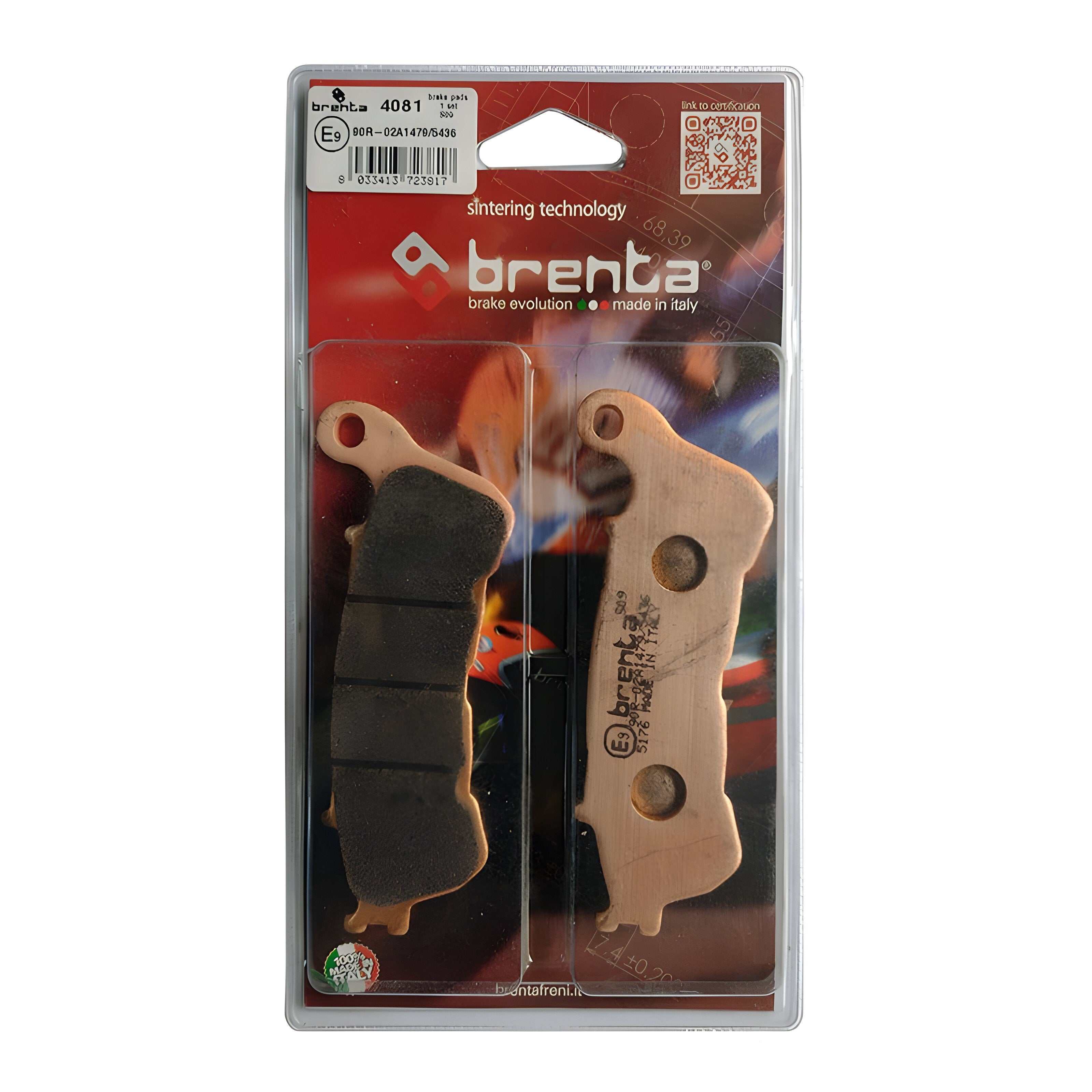 Pastilla de Freno – Honda CrossRunner – Delantera – Sinterizada – BR4081