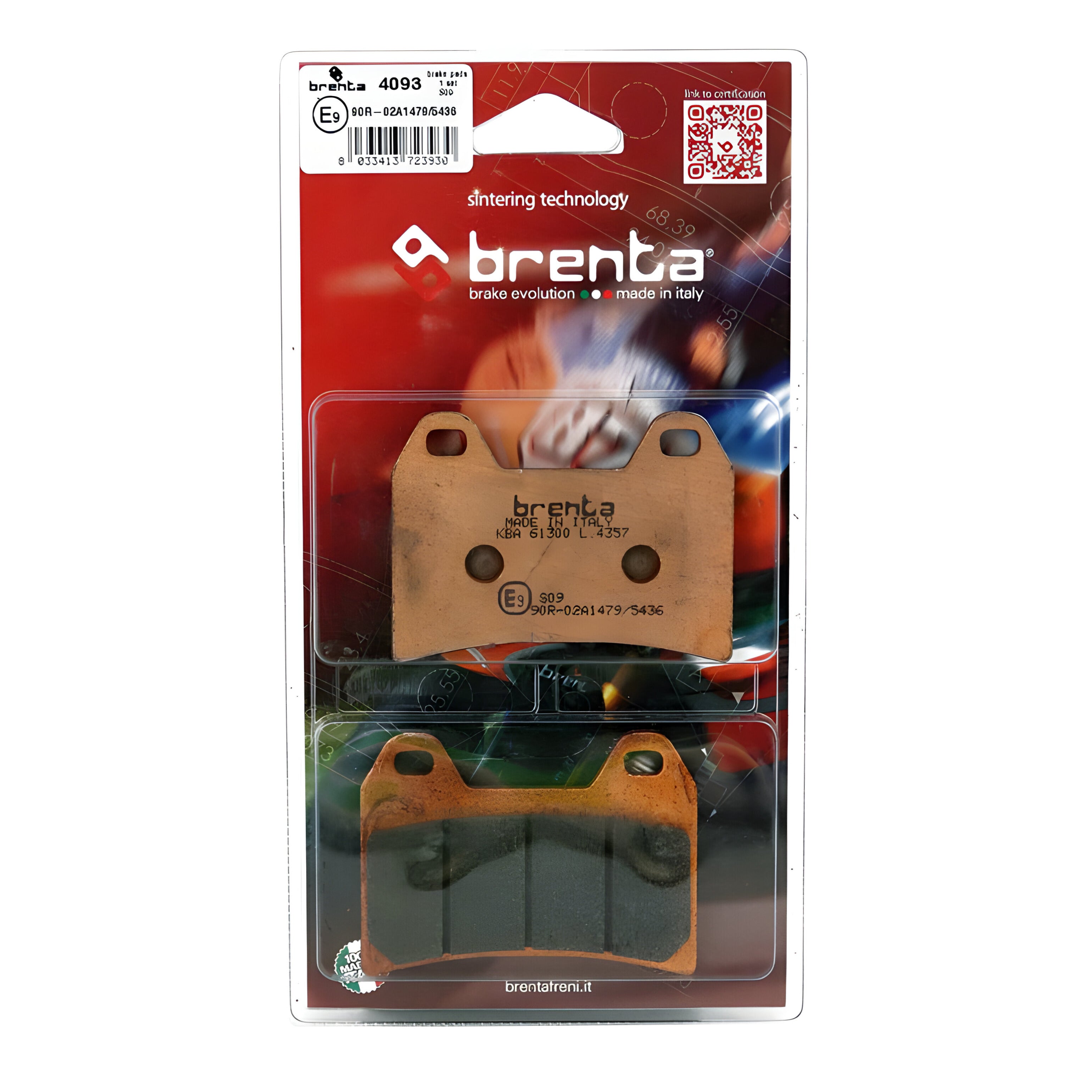 Pastilla de Freno – KTM 1290 Super Adventure – Delantera – Sinterizada – BR4093