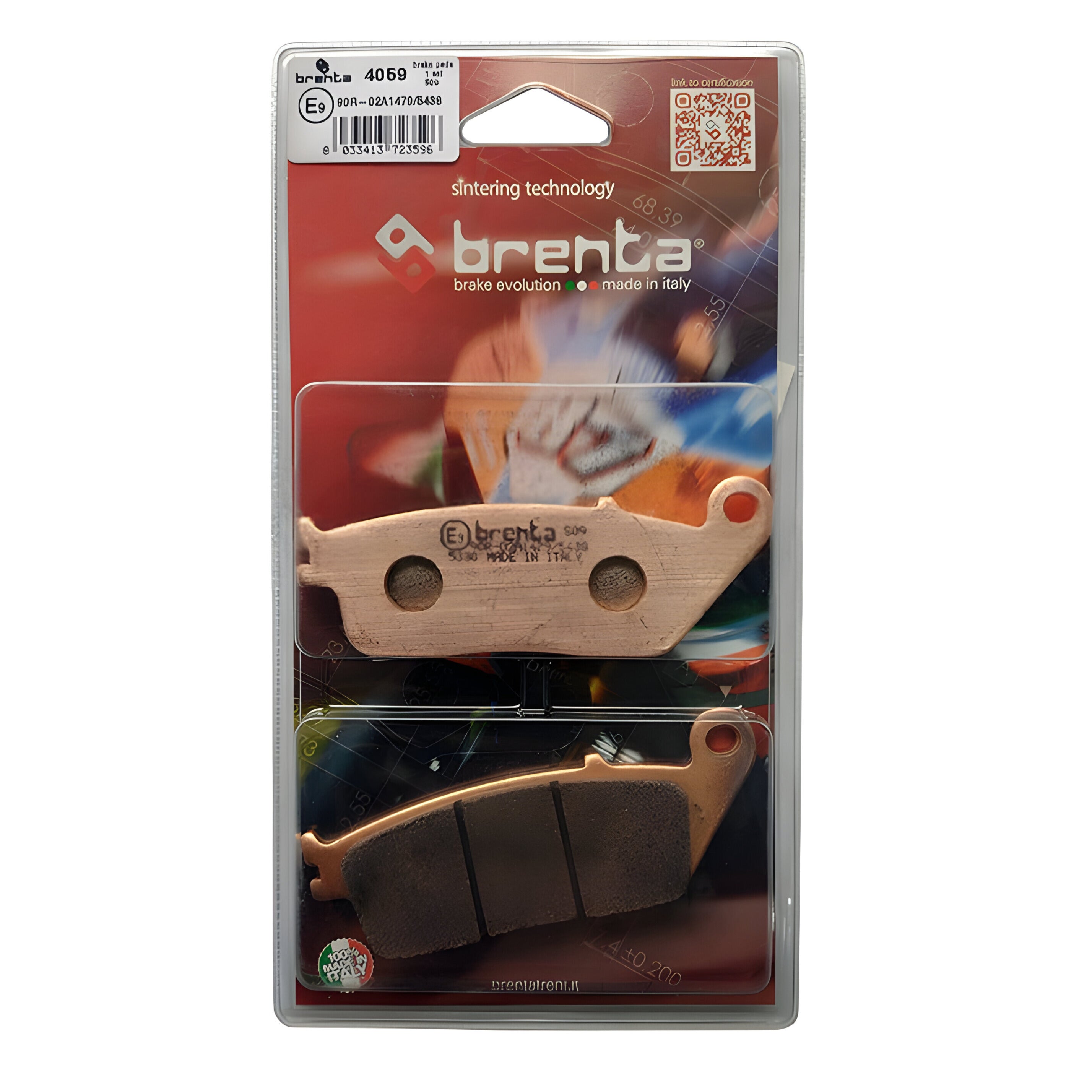 Pastilla de Freno – Kawasaki Versys 300-650 – Delantera – Sinterizada – BR4059