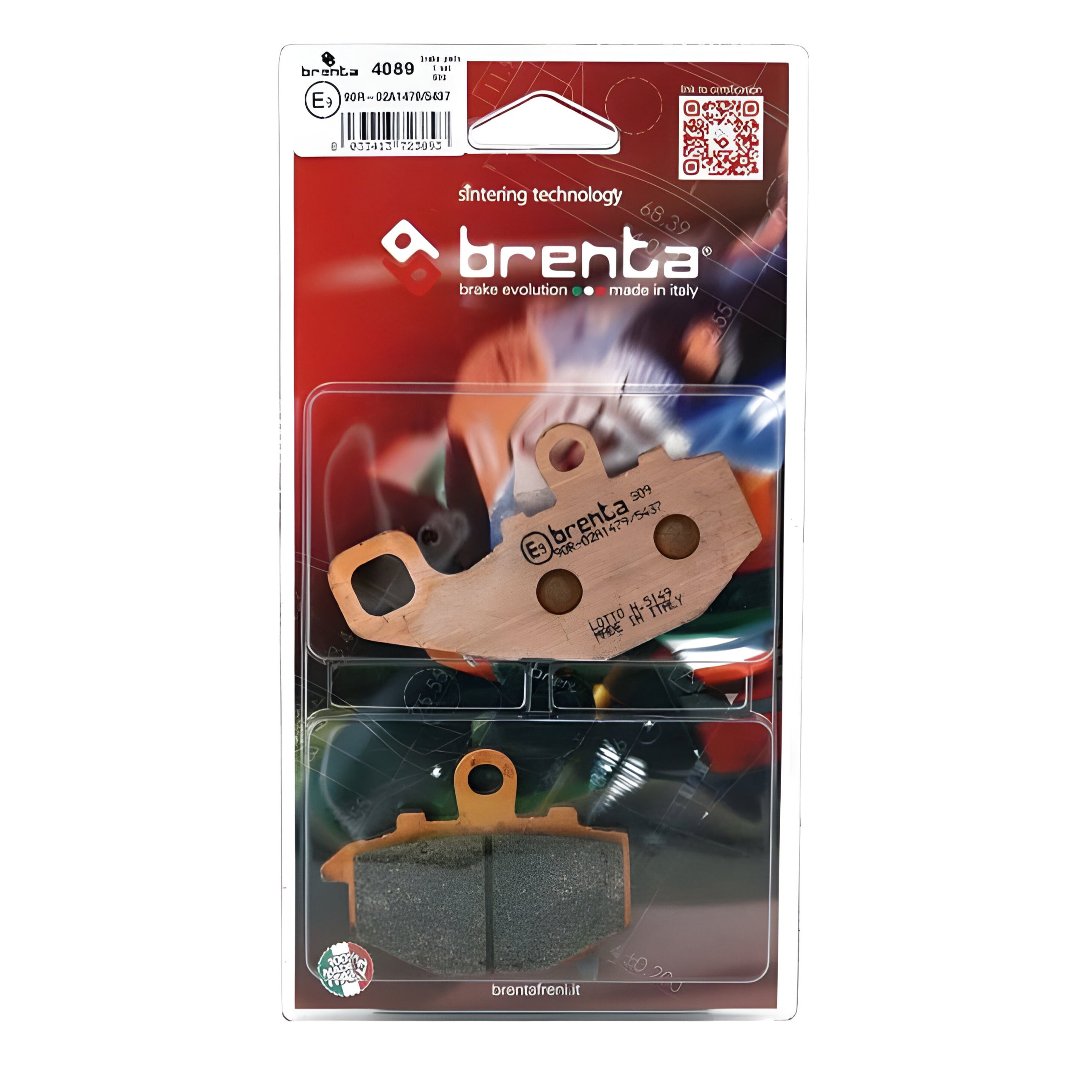 Pastilla de Freno – Kawasaki Versys 650 – Trasera – Sinterizada – BR4089