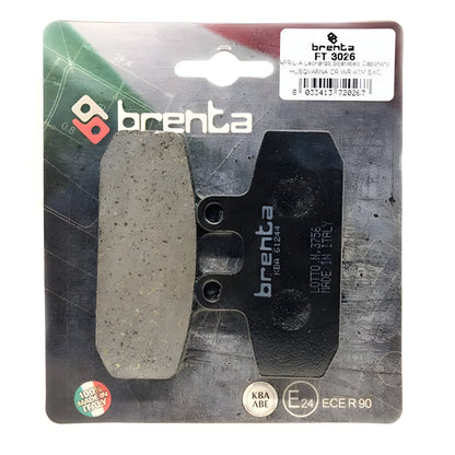 Pastilla de Freno – Orgánica – Gilera 125 – BR3026 – Brenta